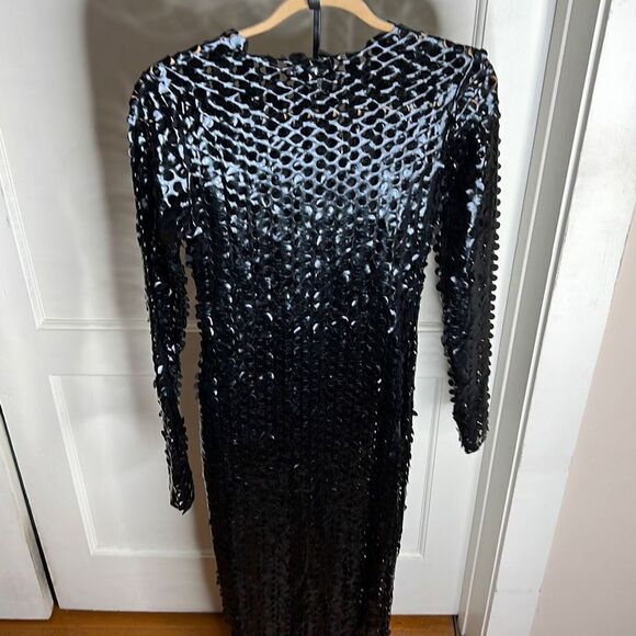 Hana - Night Luxurious Touch Textured Maxi Dress - Picture 6 of 7